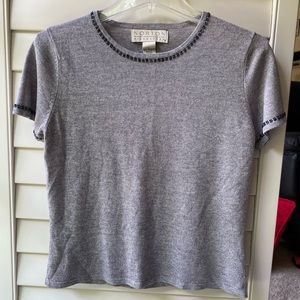 Norton McNaughton: Gray shirt